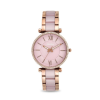 Watch strap Fossil ES4346 Stainless steel Rosé 16mm